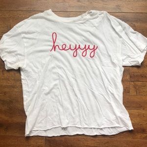 AE “heyyy” tee